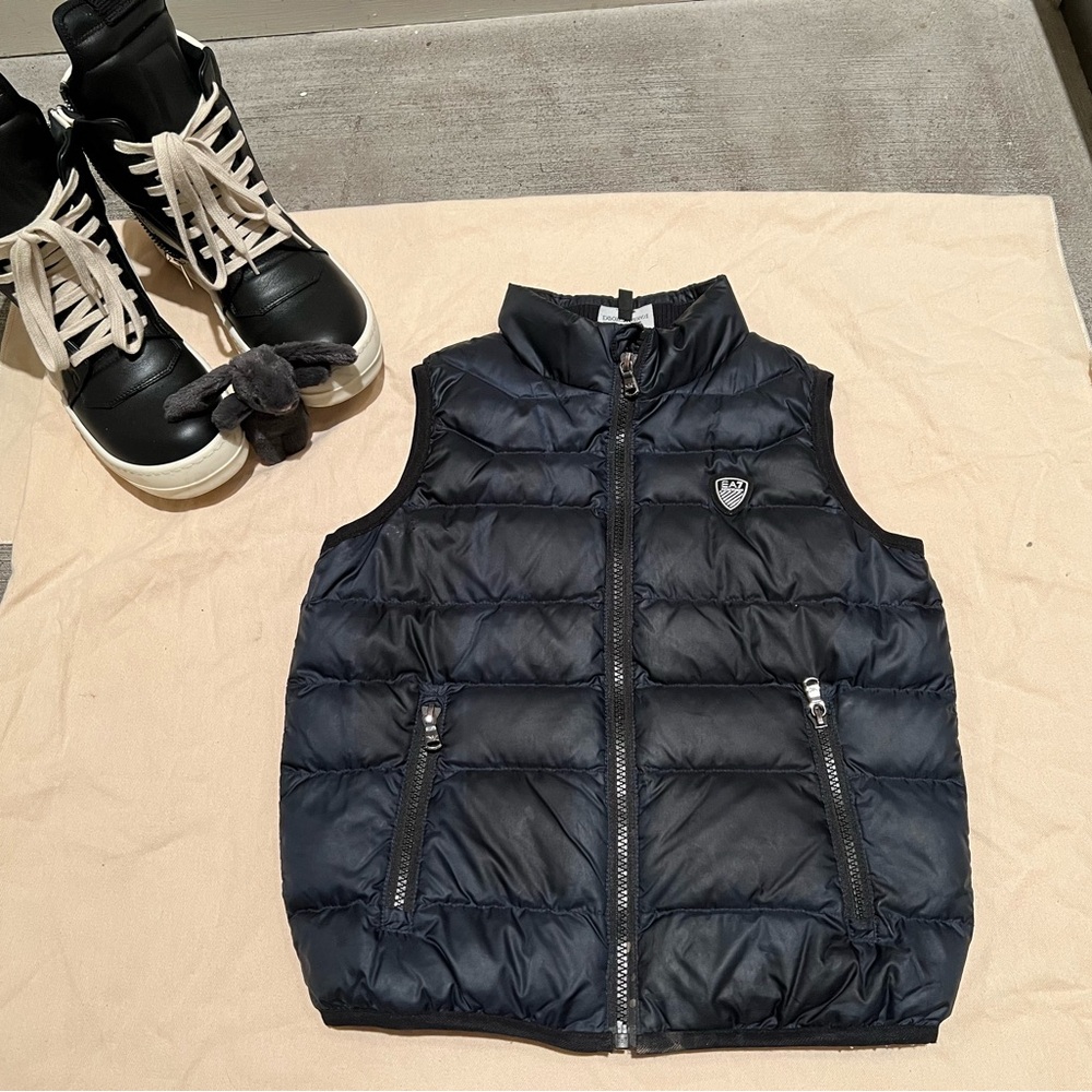 Armani Junior Kids Puffer Vest Size 6